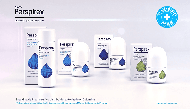 Perspirex - método de uso